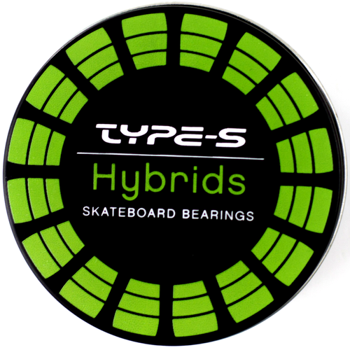 Type-S Bearings Hybrids with Green Steel Shields