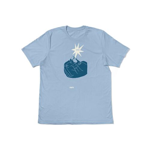 Uma Tee (S) Snap Baby Blue