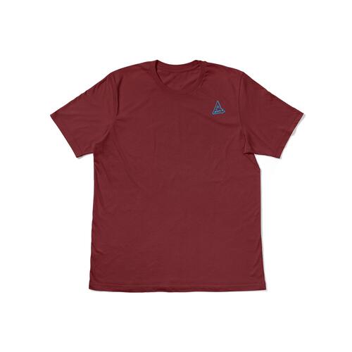 Uma Tee (L) Logo Maroon