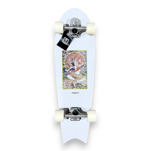WoodDetail Surfskate Complete 10.25 X 34 Chicama Punta Blanca