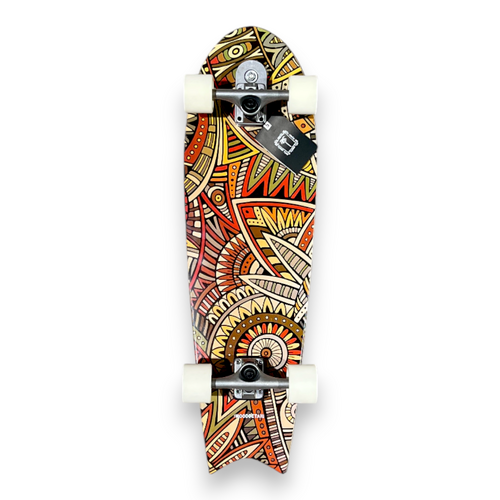 WoodDetail Surfskate Complete 10.25 X 34 Chicama Punta Rockas