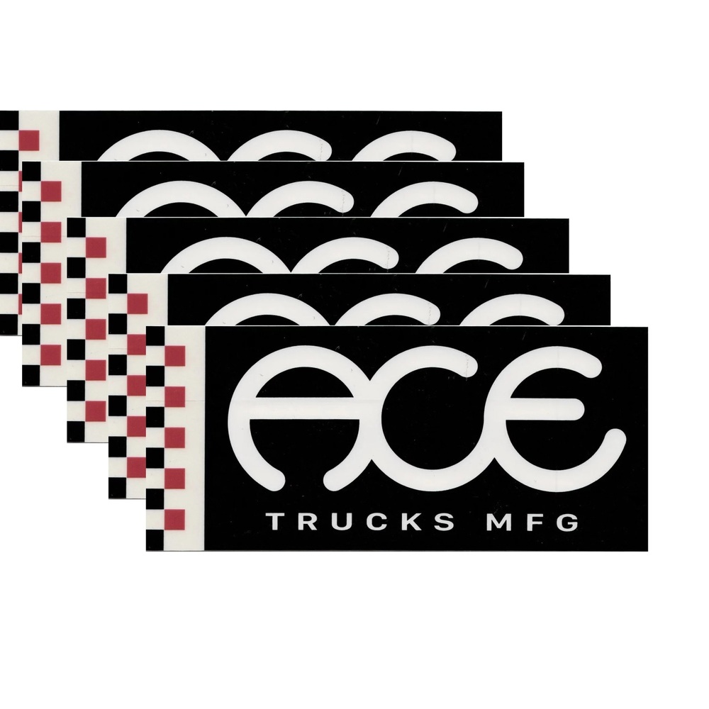 Ace Sticker 3" Boxed Standard Logo (5 pack)