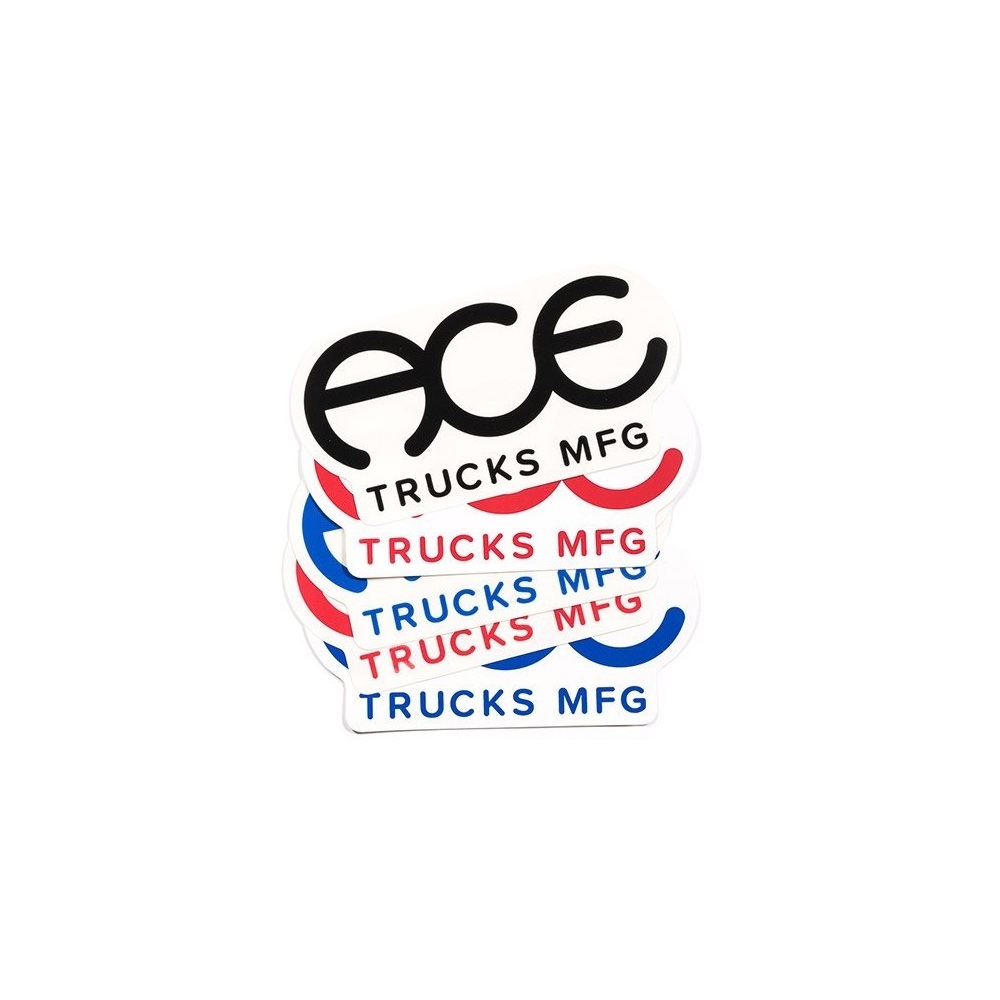 Ace Sticker 5 pack 3" Rings Logo (5 Pack)