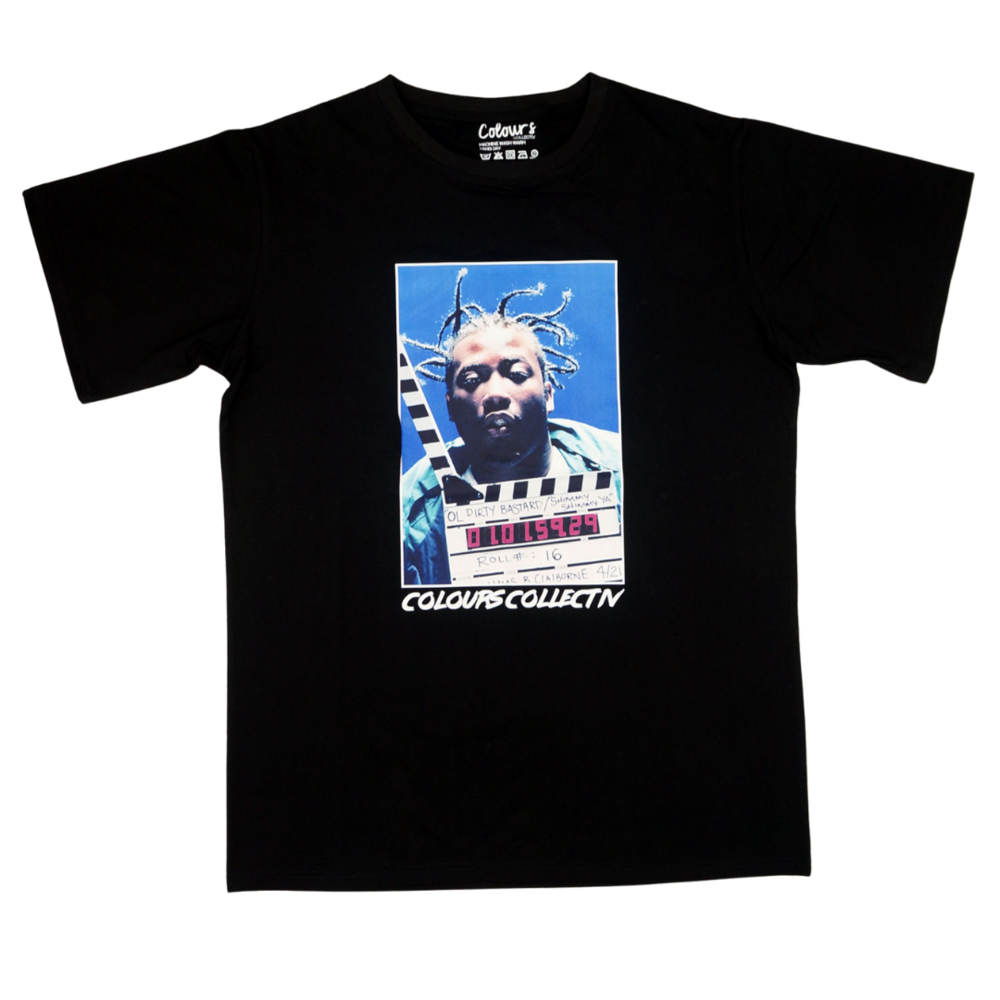 Colours Tee ODB Shimmy Shimmy Ya Portrait Black