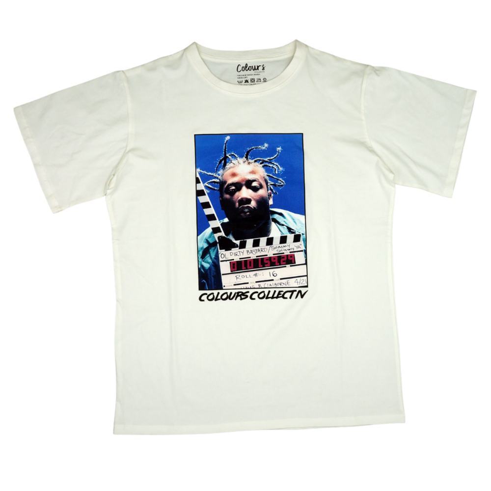 Colours Tee ODB Shimmy Shimmy Ya Portrait White