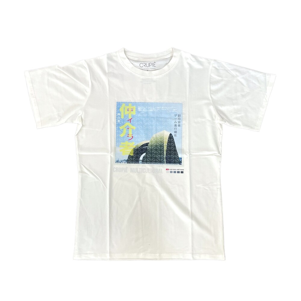 Crupie Tee JPN White