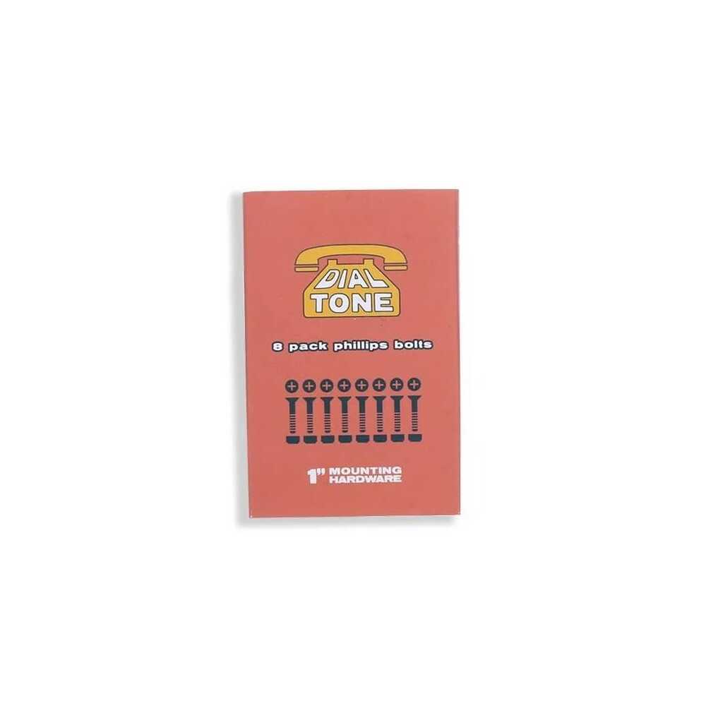 Dial Tone Matchbook Bolts Phillips Black