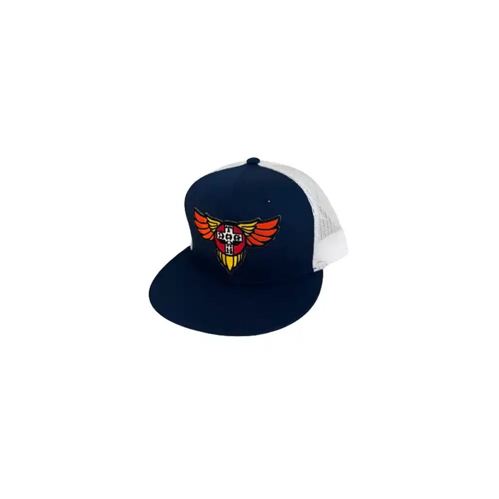 Dogtown Hat Wings Patch OG 70s Mesh Snapback Navy/White