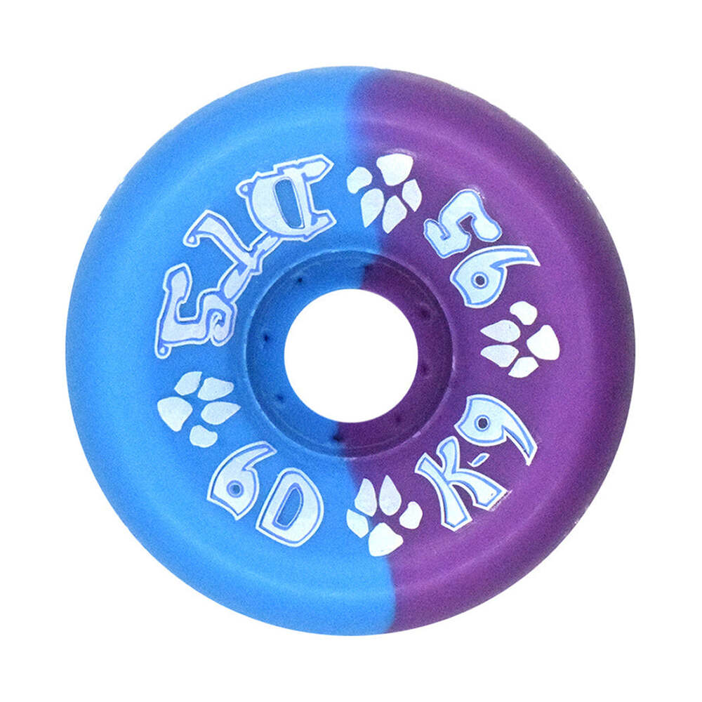 Dogtown K-9 Wheels 60mm (95a) 80s Purple/Blue 50/50