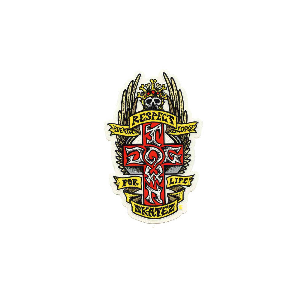 Dogtown Sticker 4" Respect 