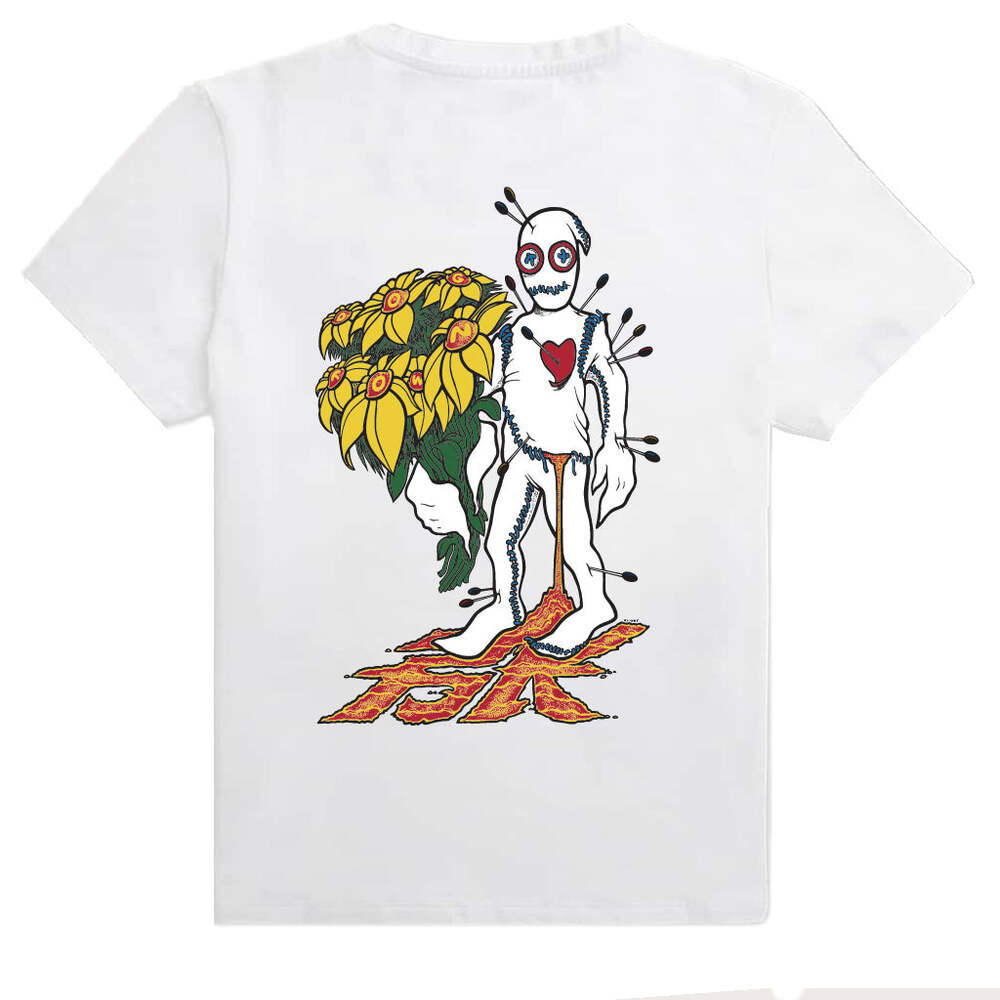 Dogtown Tee (2XL) Bryce Kanights Flower Guy White