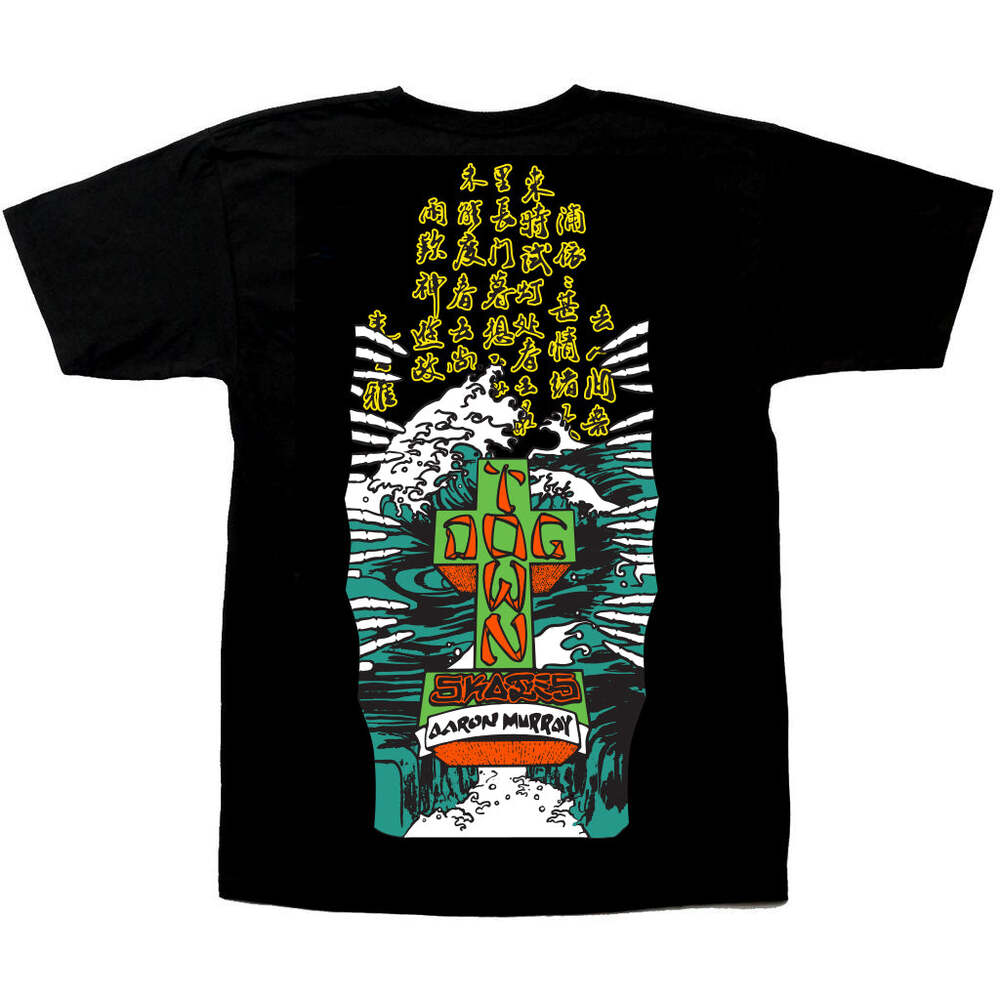 Dogtown Tee (S) Aaron Murray Kanji Black