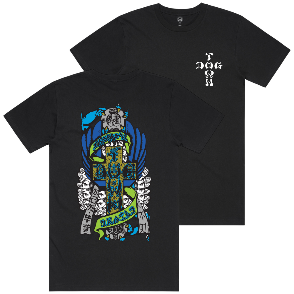 Dogtown Tee Eric Dressen Hands 80s (S) Black