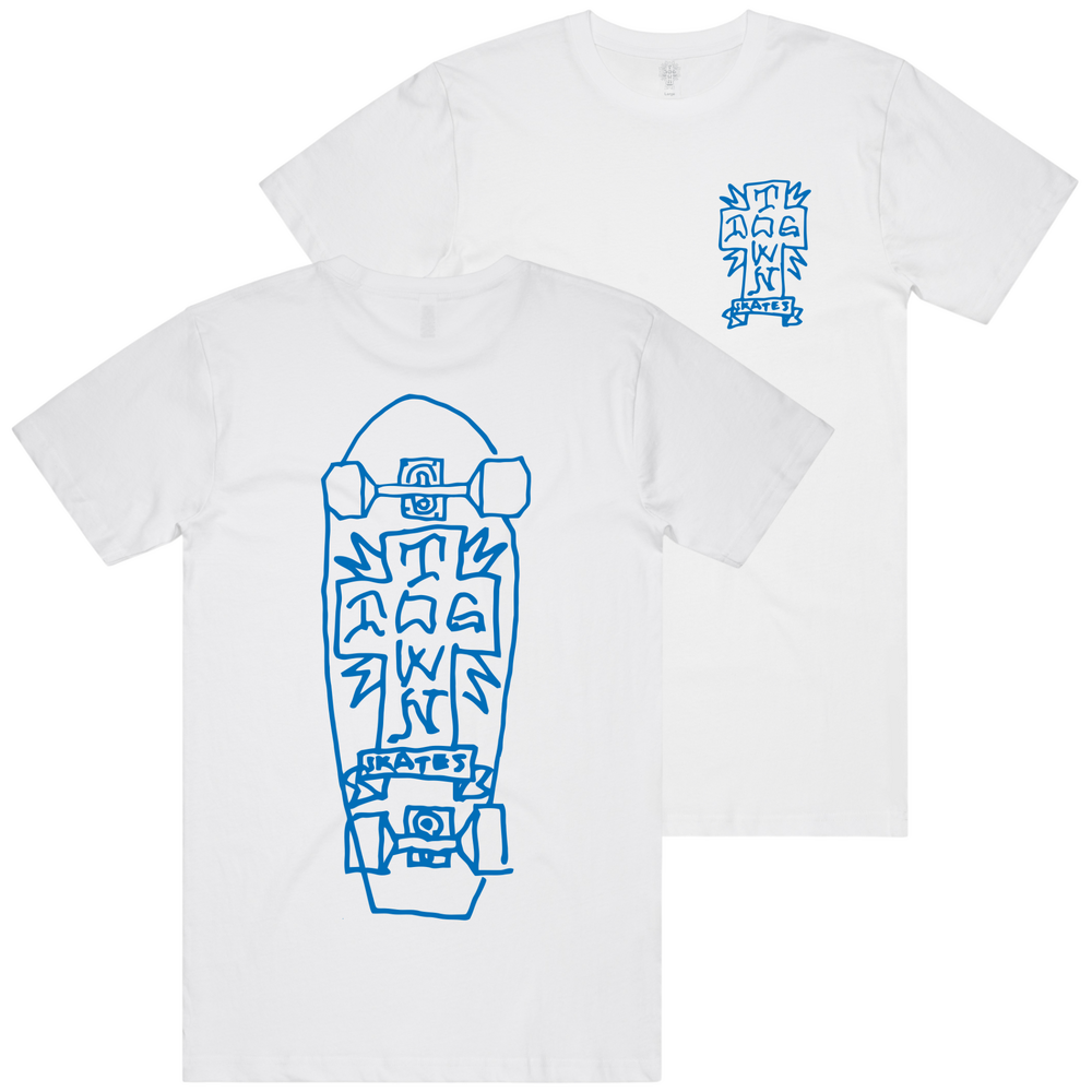 Dogtown Tee Gonz 2 (S) White