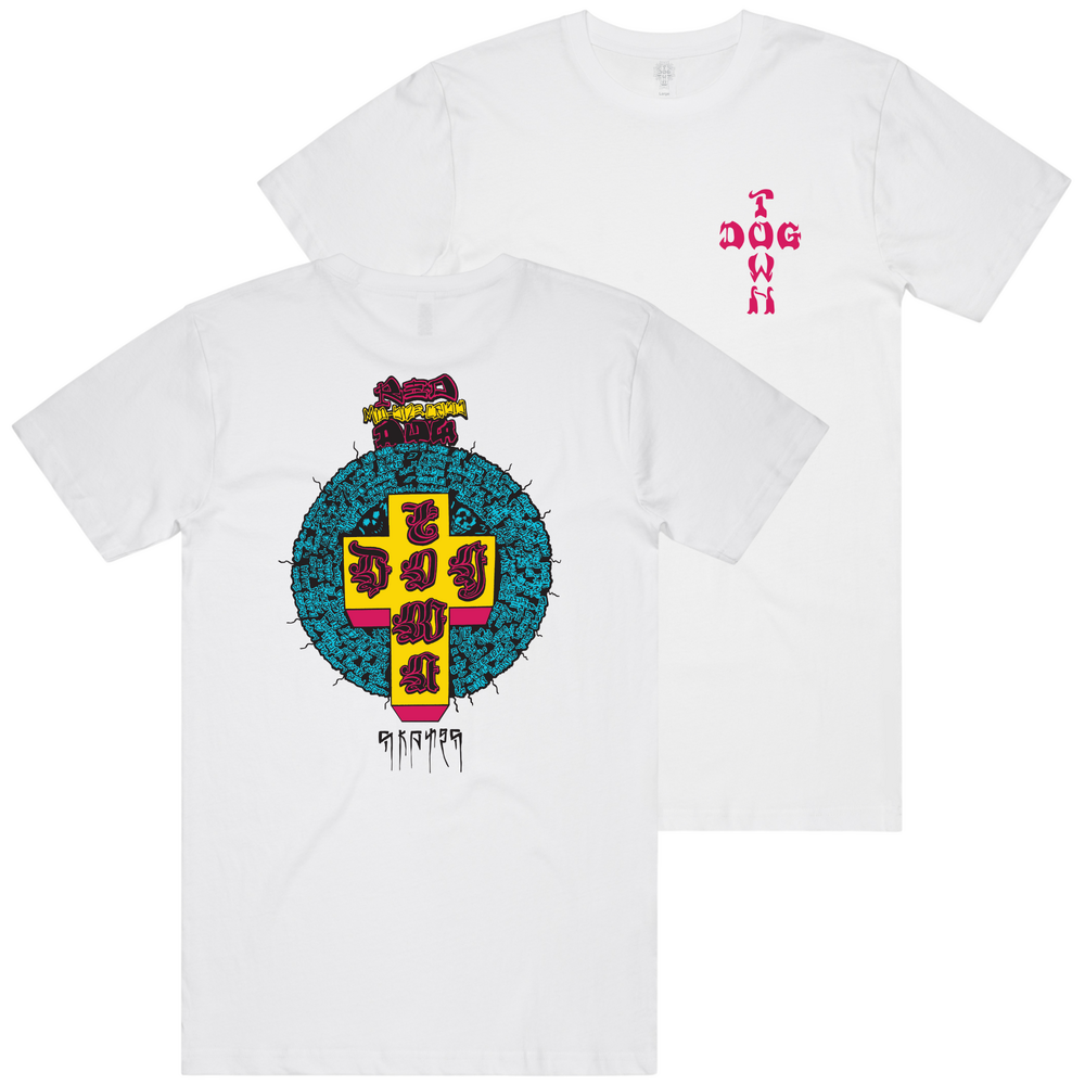 Dogtown Tee Red Dog (S) White