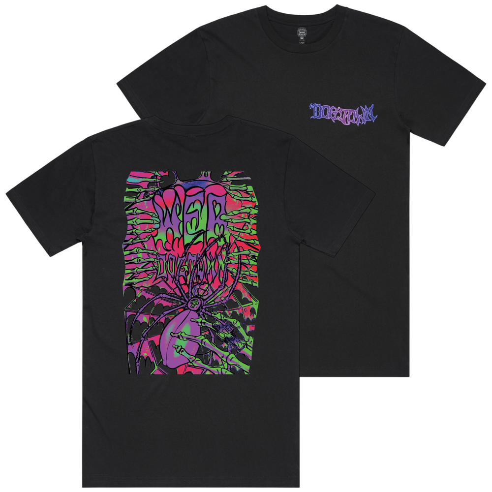Dogtown Tee Web Neon (S) Black