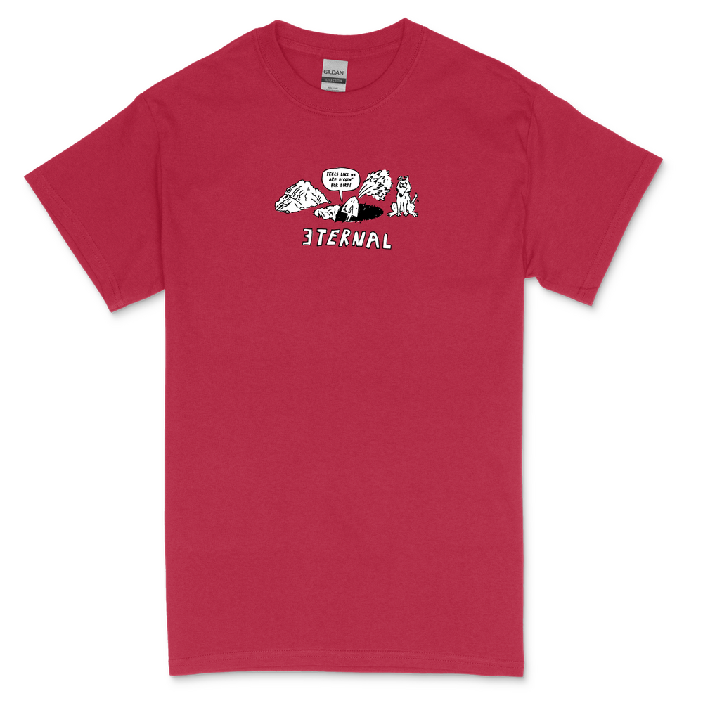Eternal Tee Dirt Cherry Red