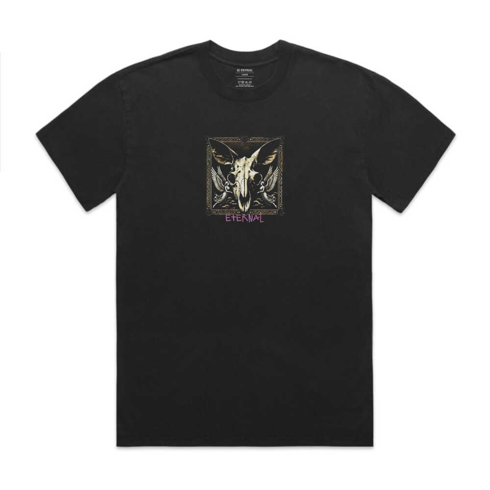 Eternal Tee Whispers L Faded Black
