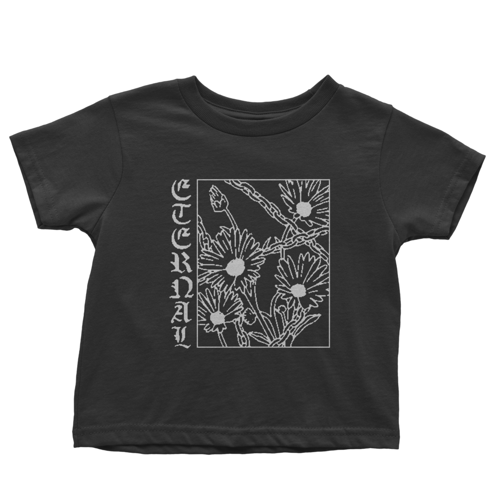 Eternal Toddler Tee (2T) Daisy Black