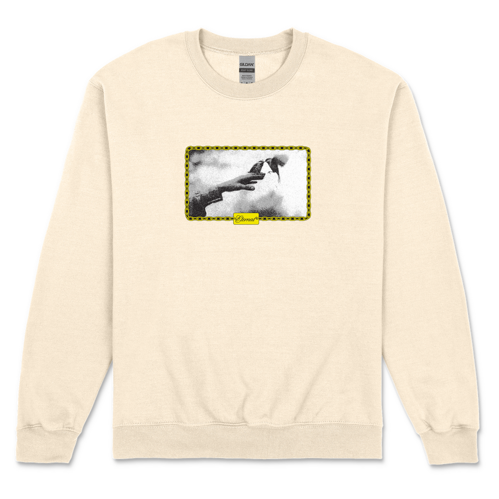 Eternal Sweater (S) Birds Sand
