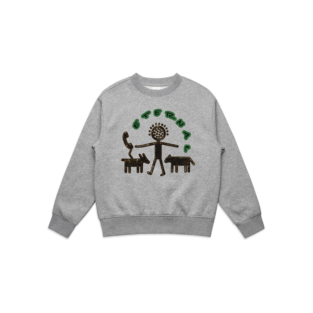 Eternal Sweater Caveman (Youth 8) Grey Marle