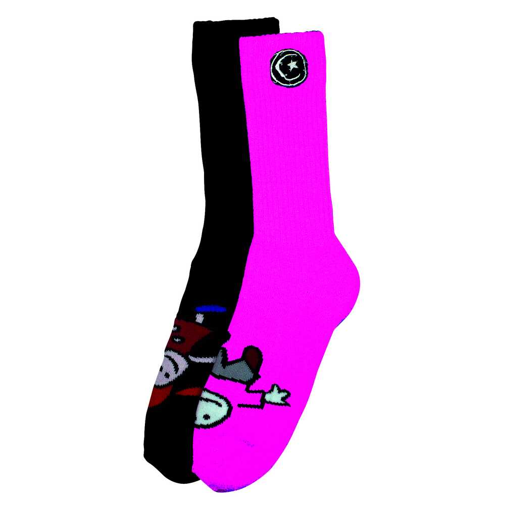 Foundation Socks Whippersnapper Pink/Black