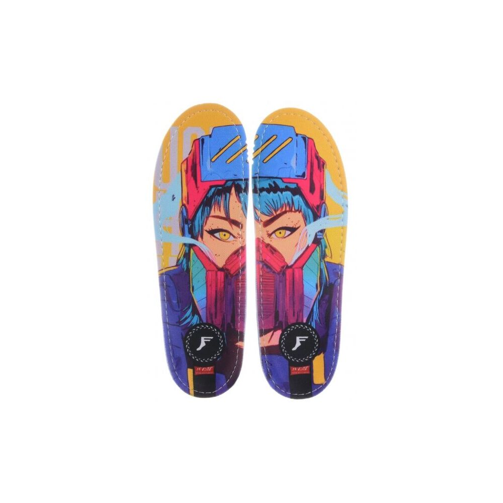 FP Gamechangers Insoles (6/6.5) Colours Diber Kato Cyber Girl