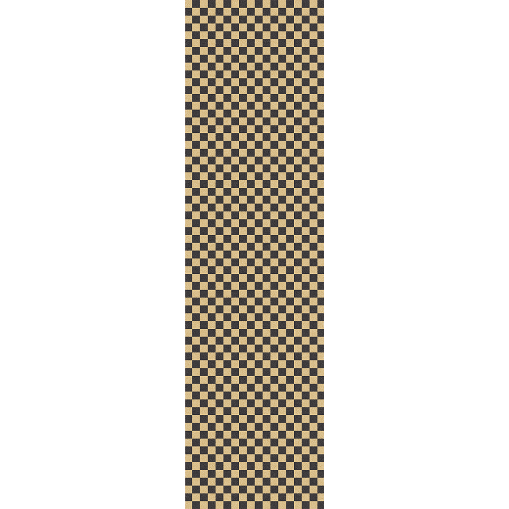 Fruity Griptape (9"x33") Black/Brown Checkers Single Sheet