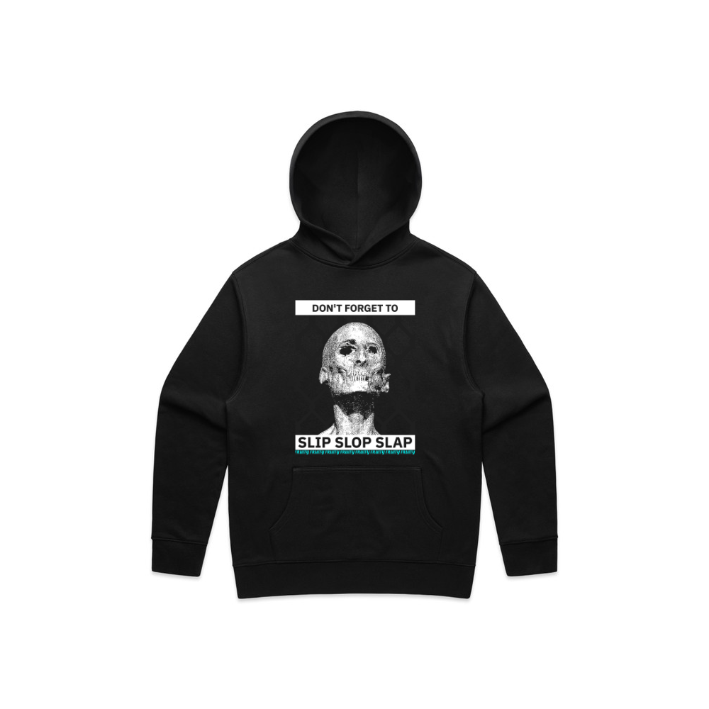 Fruity Grip Hoodie Slip Slop Slap (M) Black