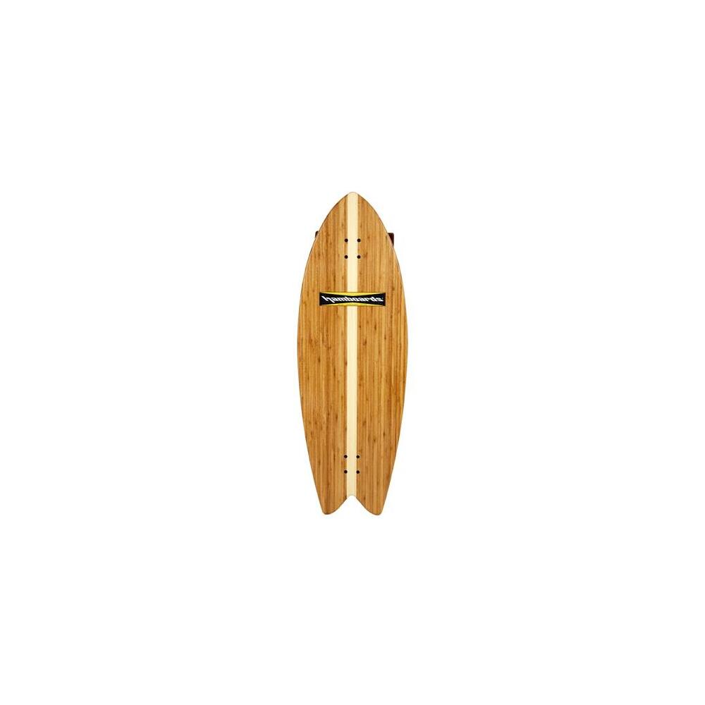 Hamboards Complete 43" Pescadito Natural Bamboo HST