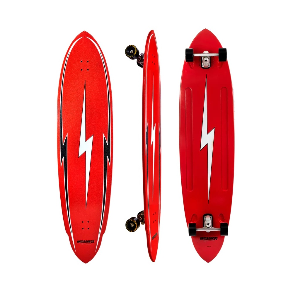 Hamboards Complete 67" Pinger North Shore Red 