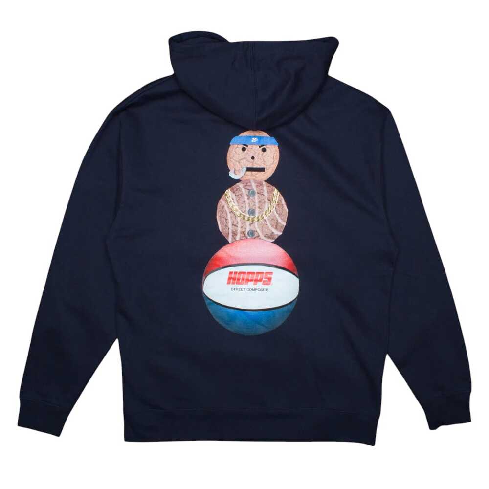 Hopps Hoodie (S) Quartersnacks Snackman Navy