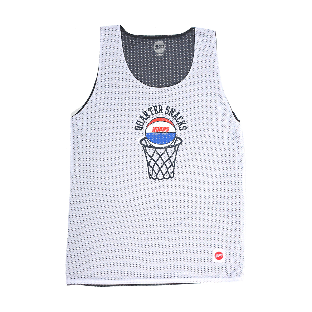 Hopps Jersey Quartersnacks Reversible Mesh Navy/White