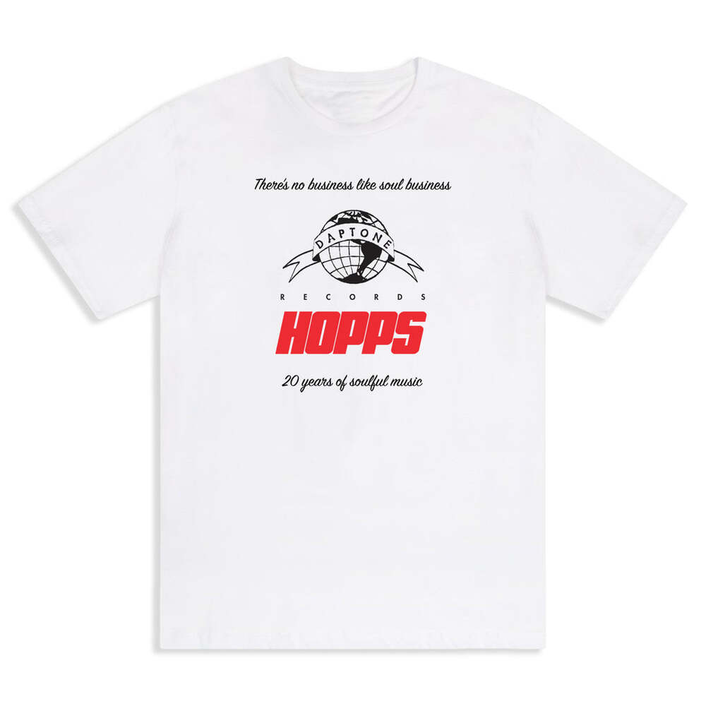 Hopps x Daptone Records Tee (S) 20 Years White