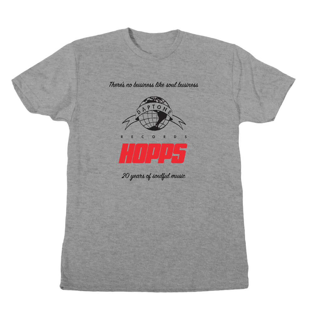 Hopps x Daptone Records Tee 20 Years Heather Grey