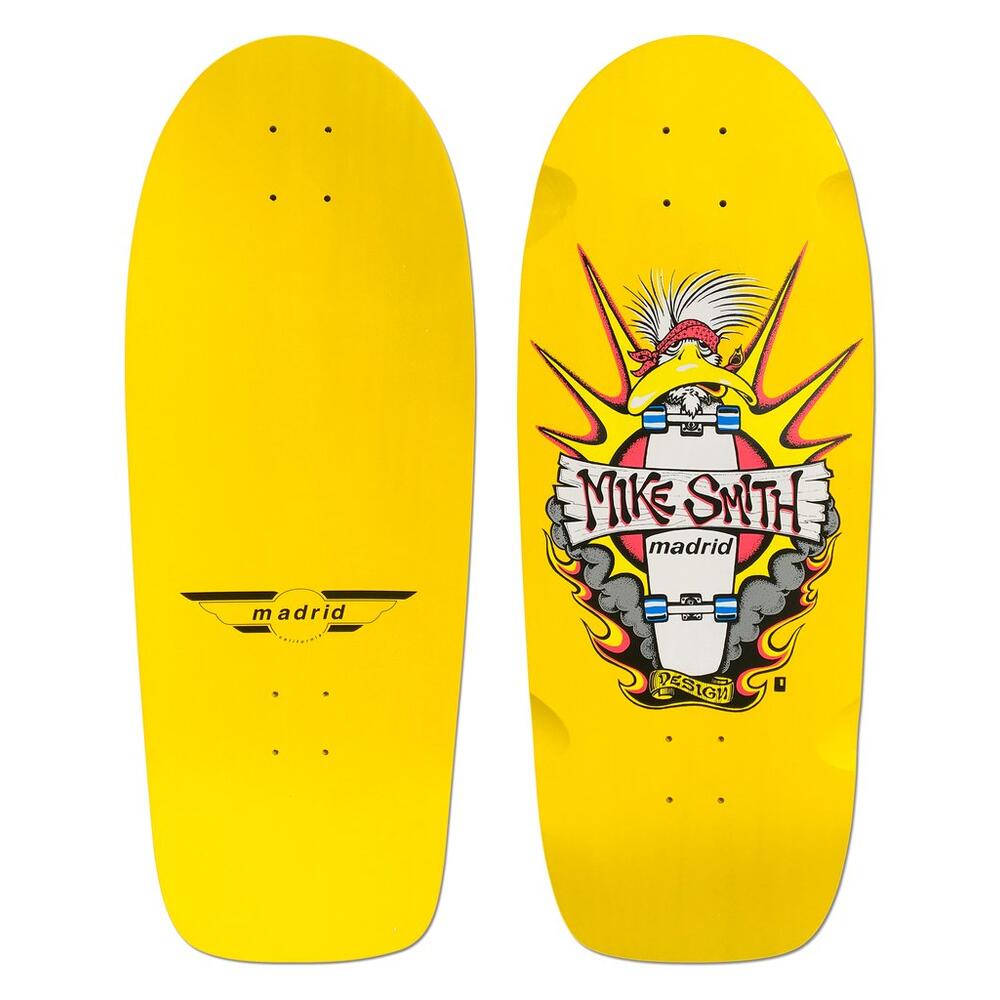 Madrid Deck Retro Mike Smith Duck Yellow 31" x 10.75"