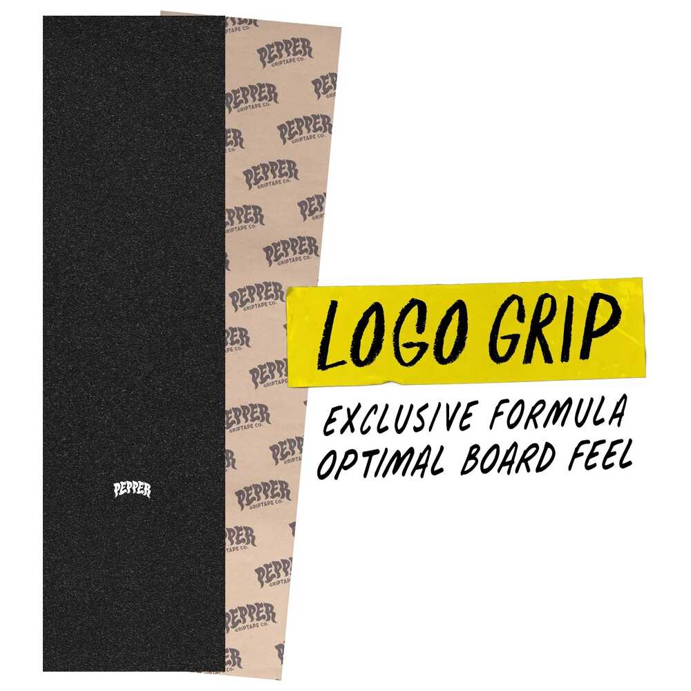 Pepper Griptape (9.0 x 33.5) Logo Center