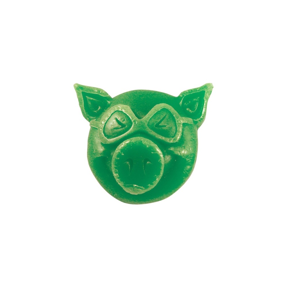 Pig Wax Pig Head Green
