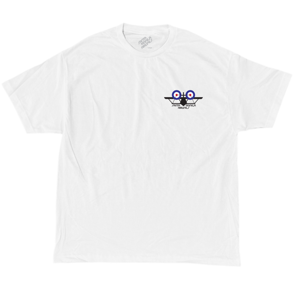SMA Tee Bi-Plane  White