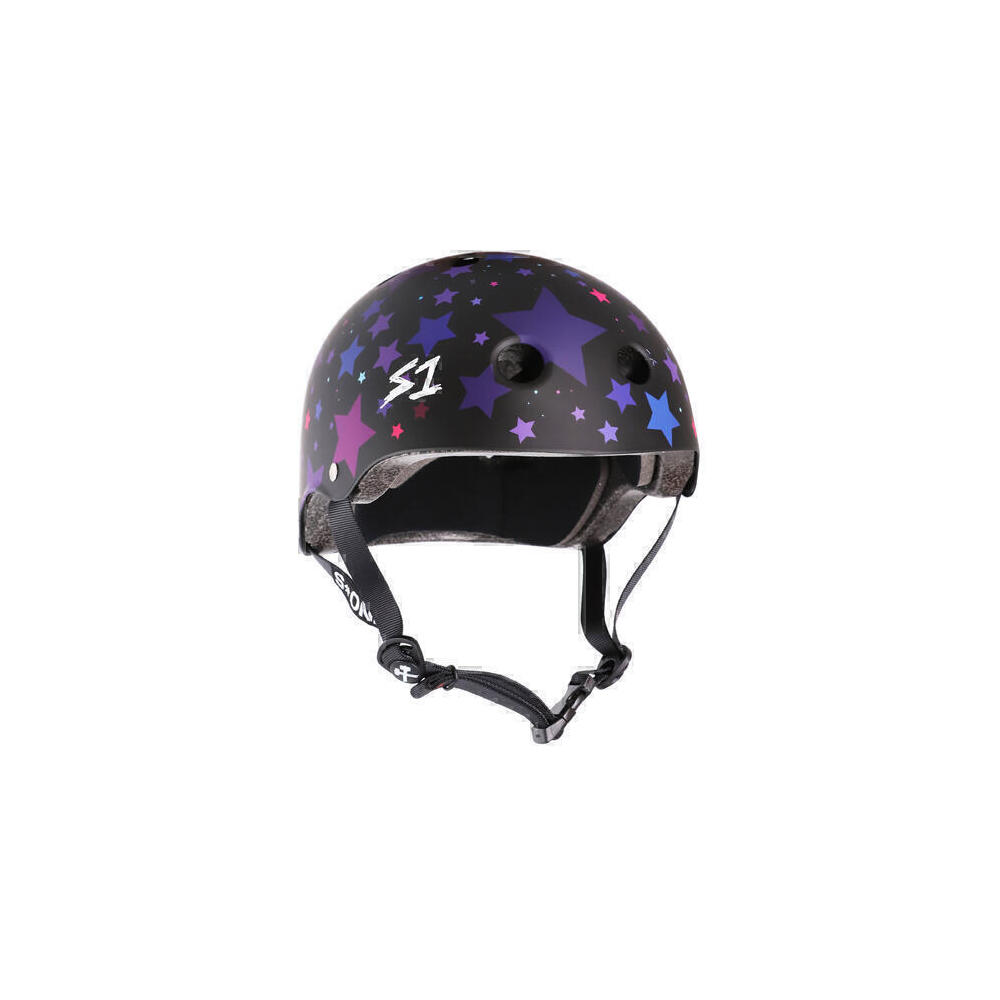 S-One Helmet Lifer (M) Black Matte/Star