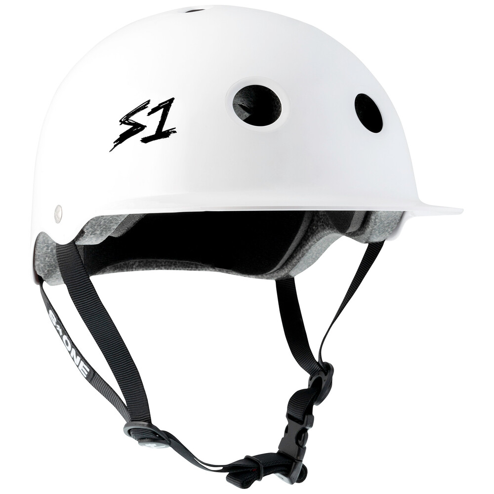 S-One Helmet Lifer Brim (XS) White Gloss