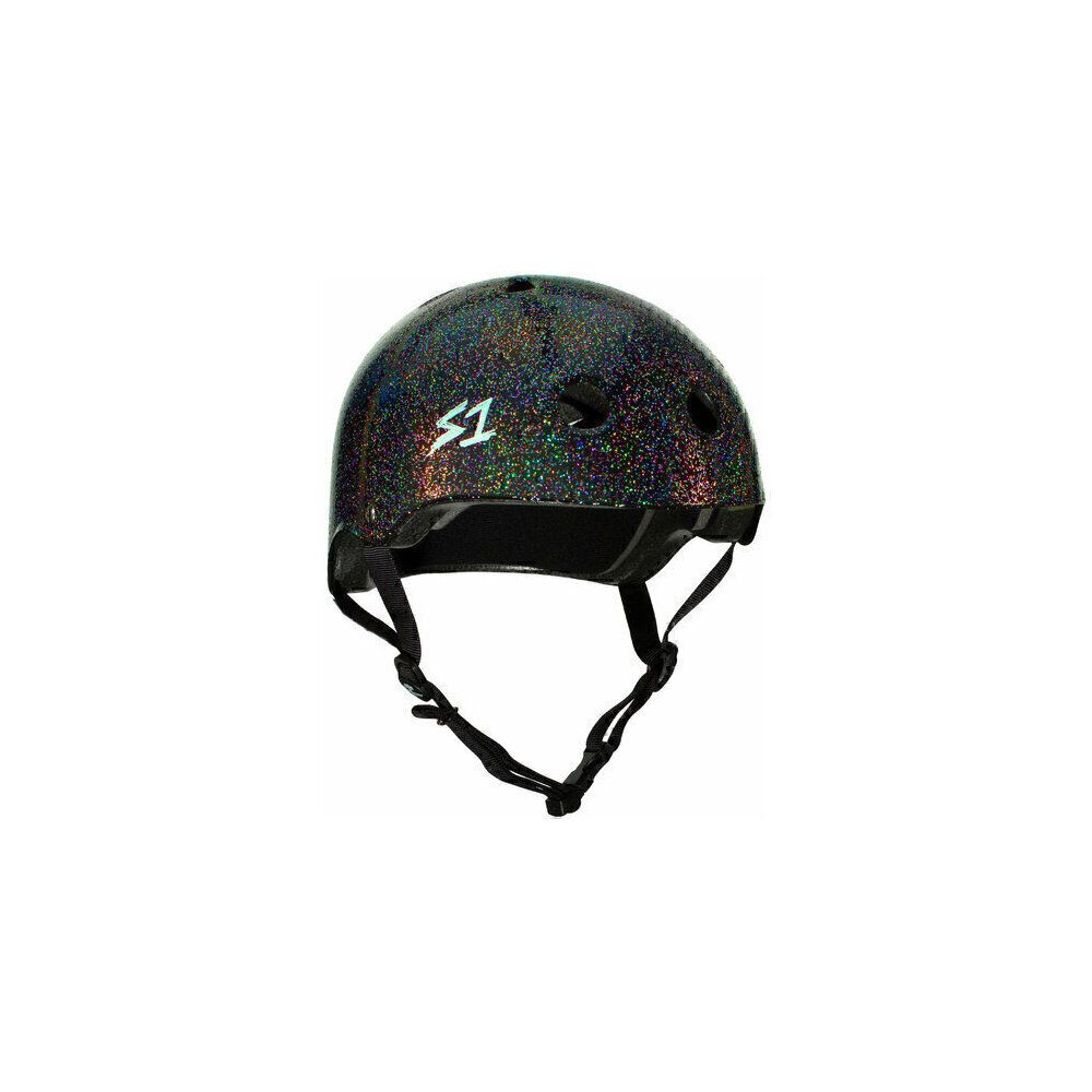 S-One Helmet Lifer (XL) Black Gloss Glitter 