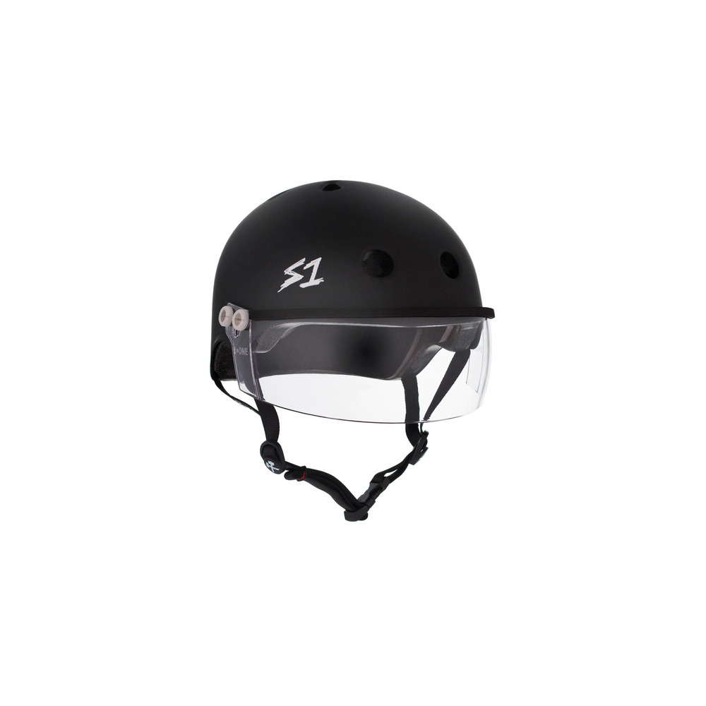 S-One Helmet Lifer Visor (XS) Black Matte