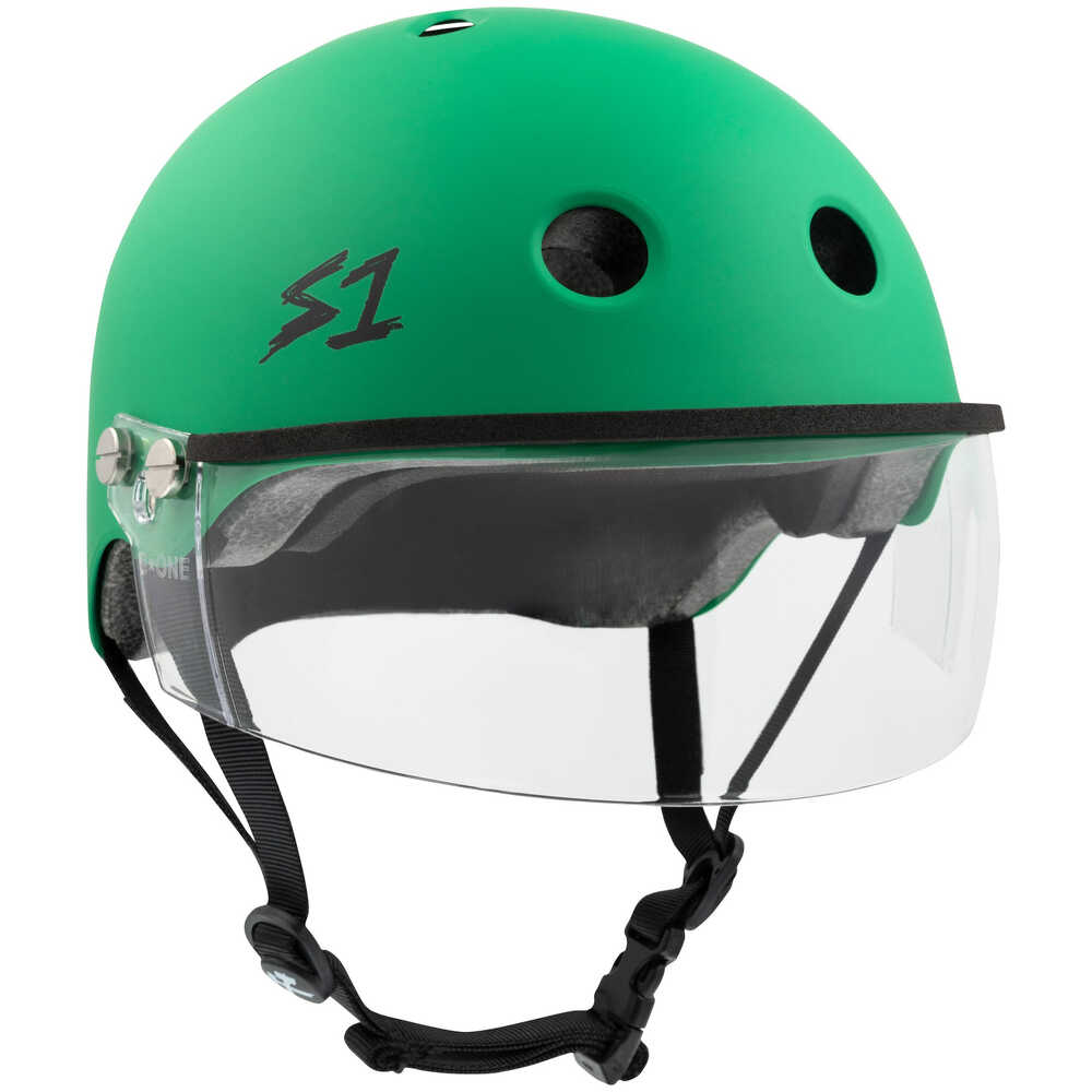 S-One Helmet Lifer Visor (XS) Kelly Green