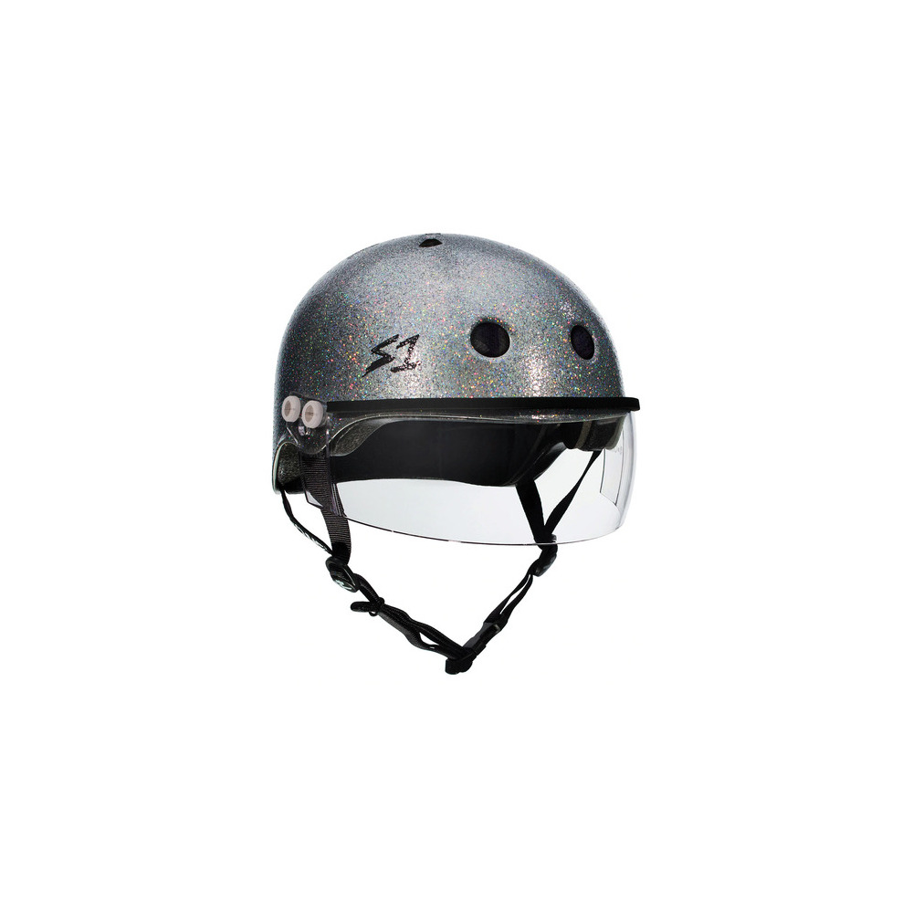 S-One Helmet Lifer Visor (XS) Silver Glitter