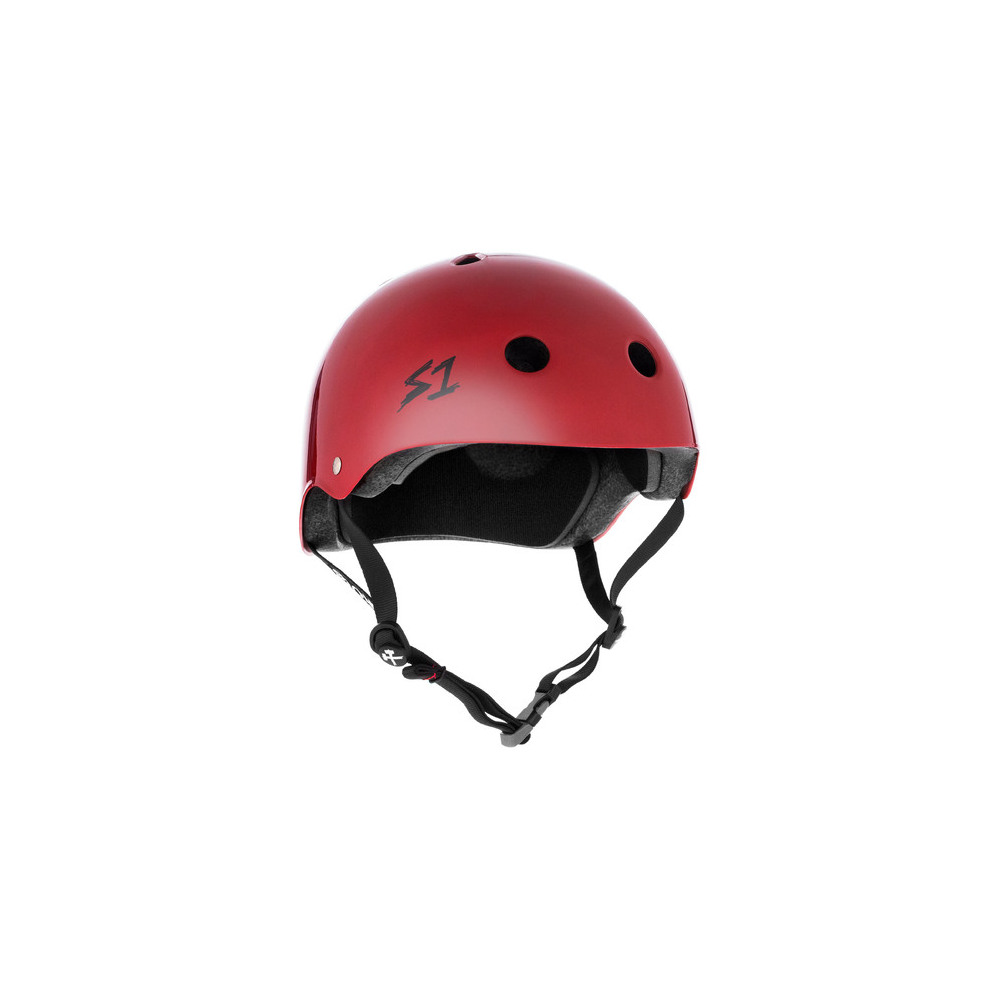 S-One Helmet Mega Lifer (M) Blood Red Gloss
