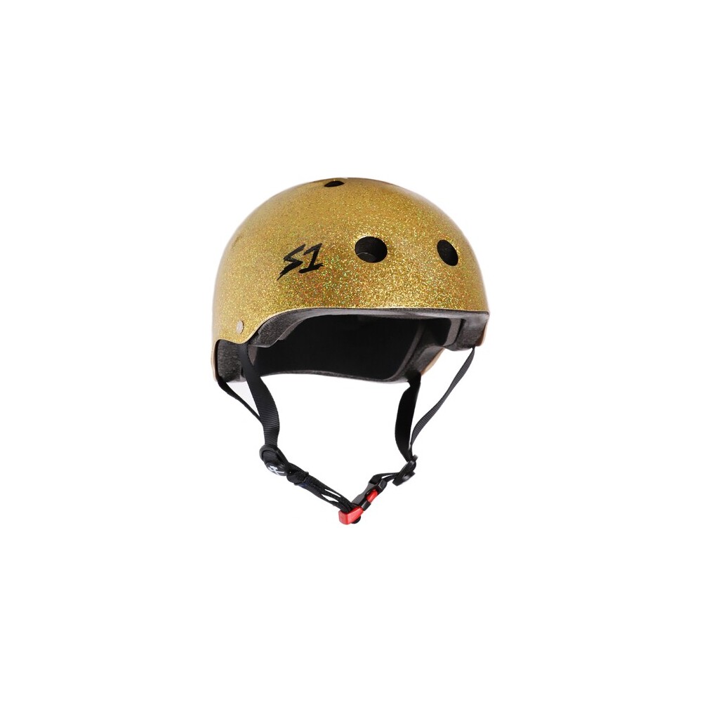 S-One Helmet Mini Lifer Gold Gloss Glitter