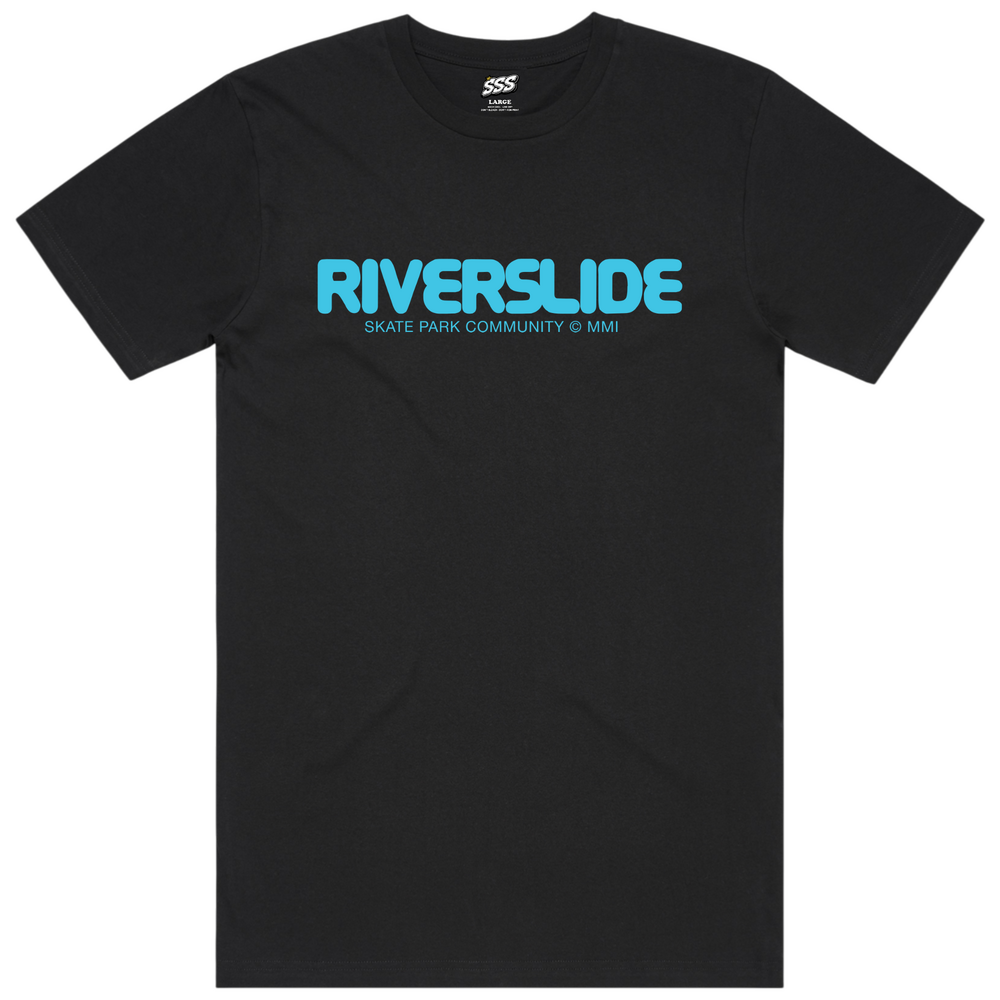 YMCA Riverslide Skatepark (S) Logo Black