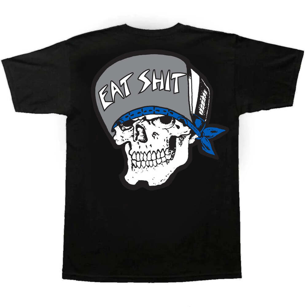 Suicidal Skates Tee (L) Eat Shit Black