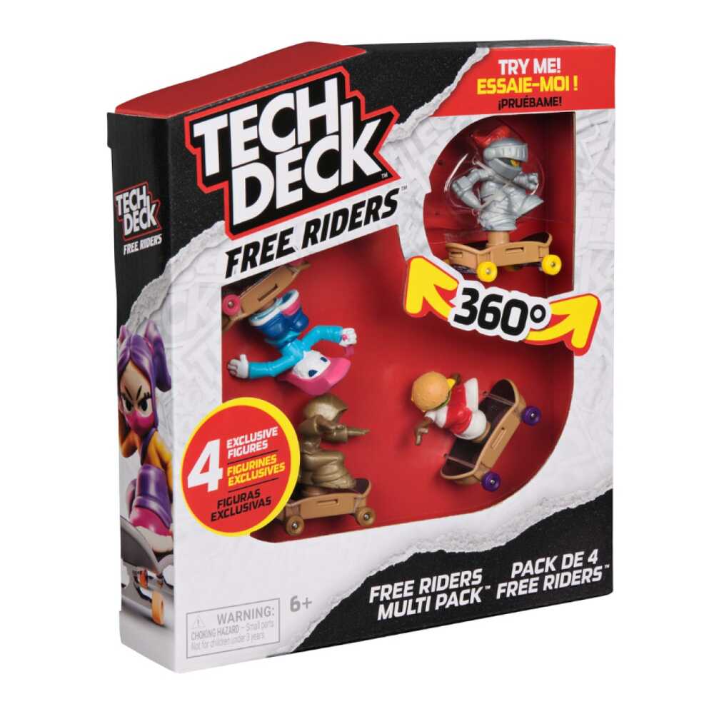 Tech Deck Free Riders Multipack